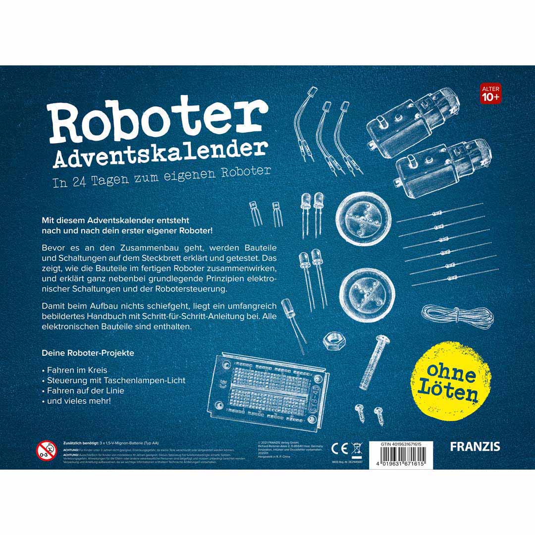 Roboter Adventskalender