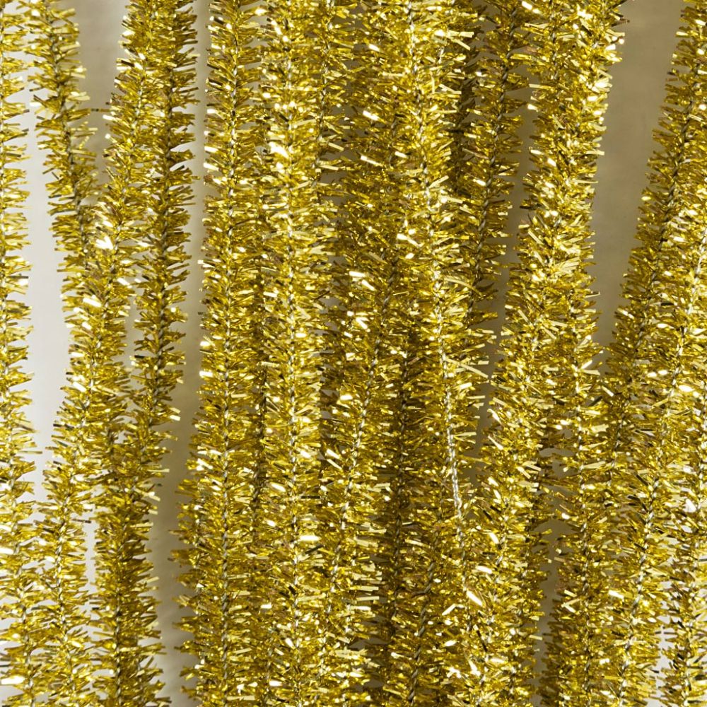 Pfeifenreiniger in gold oder silber