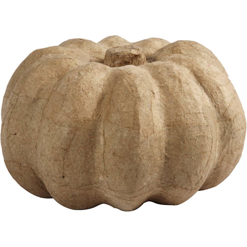Kürbis aus Pappmache