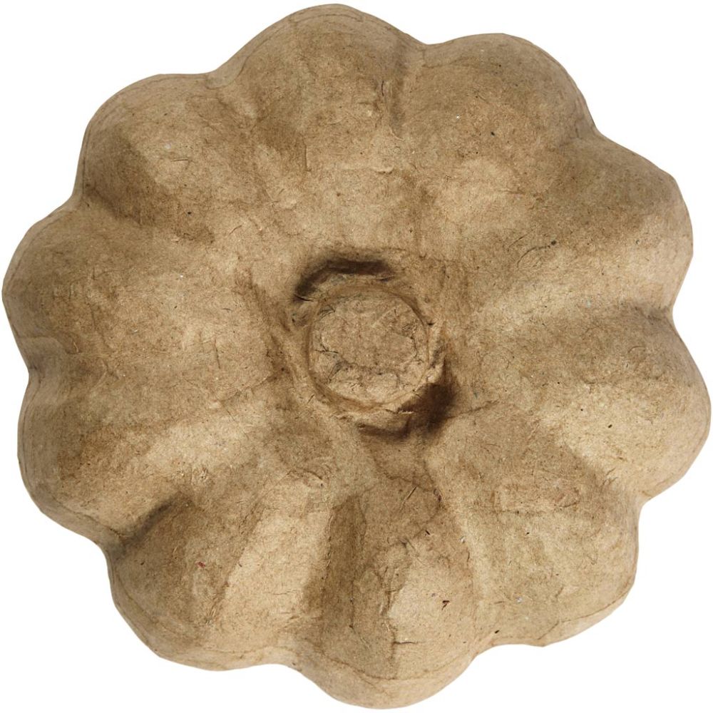 Kürbis aus Pappmache