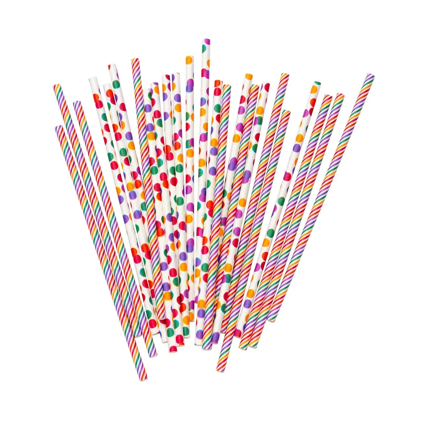 Papiertrinkhalm  Carousel + Confetti