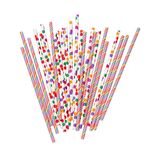 Papiertrinkhalm  Carousel + Confetti
