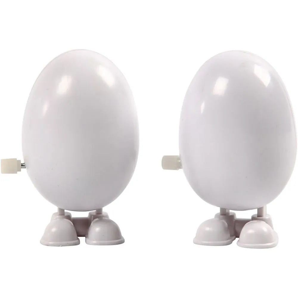 Eier-Figuren mit Aufziehfunktion 2er Set