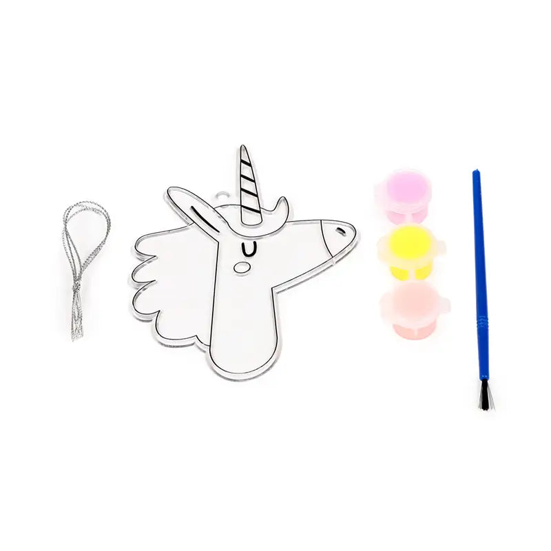 Einhorn: Male Deineneigenen DIY-Sonnenfänger