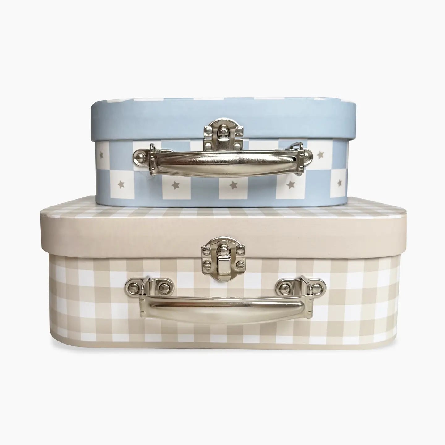 Koffer-Set, 2-teilig Karo