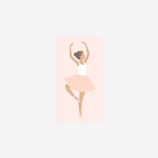 Mini Notizbuch Ballerina