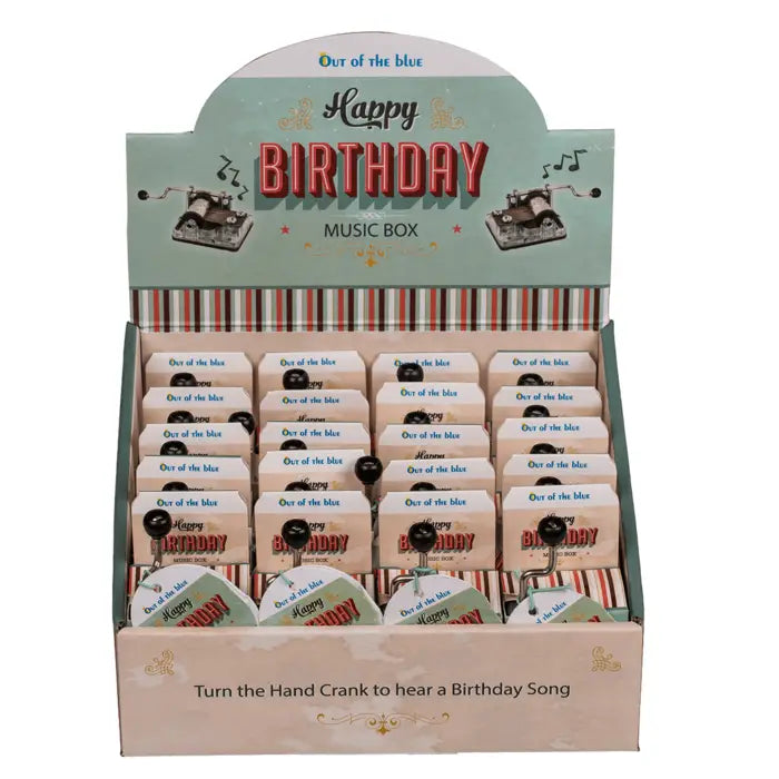 Vintage Musikdose „Happy Birthday“