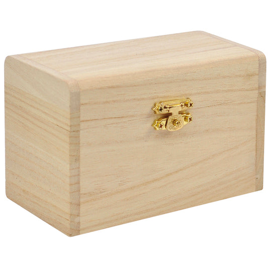 Grosse Schatztruhe aus Holz