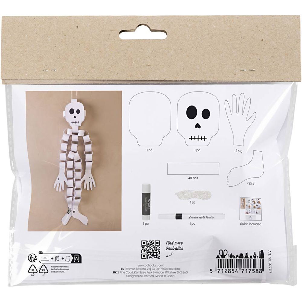 Mini Kreativ Set Skelett