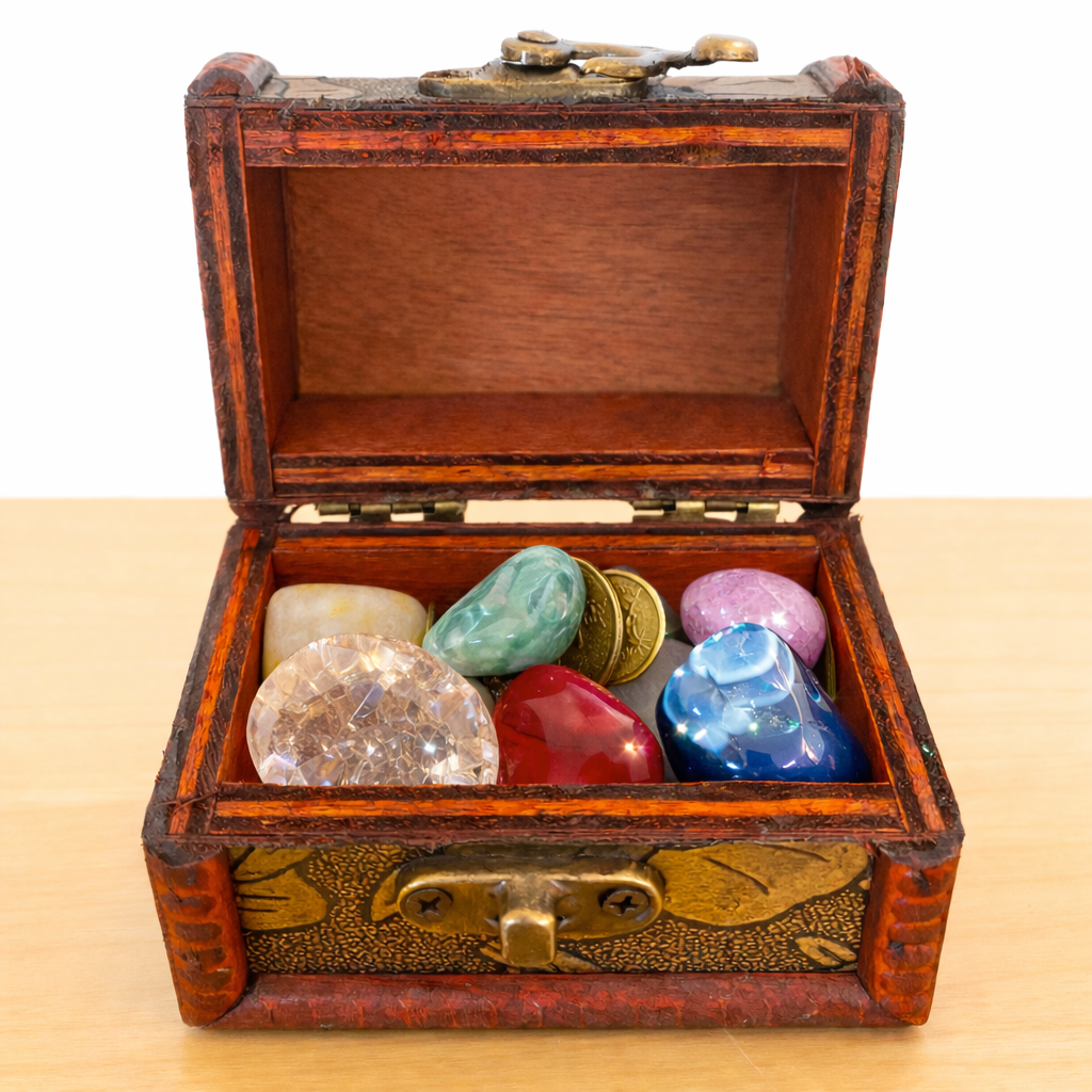 Gefüllte Schatztruhe