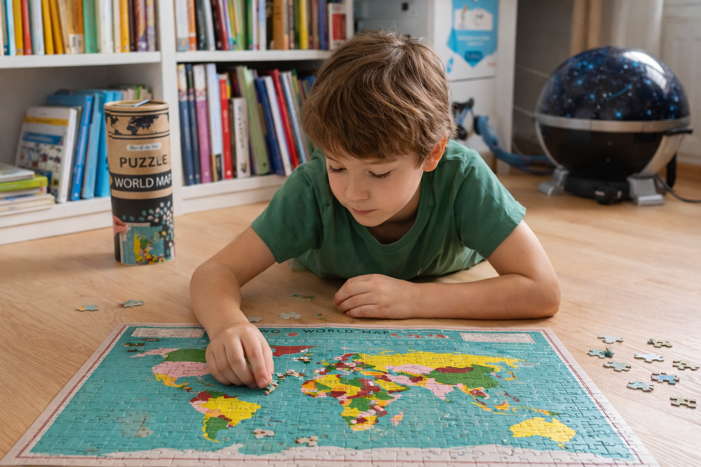 Puzzle Weltkarte, 300 Teile