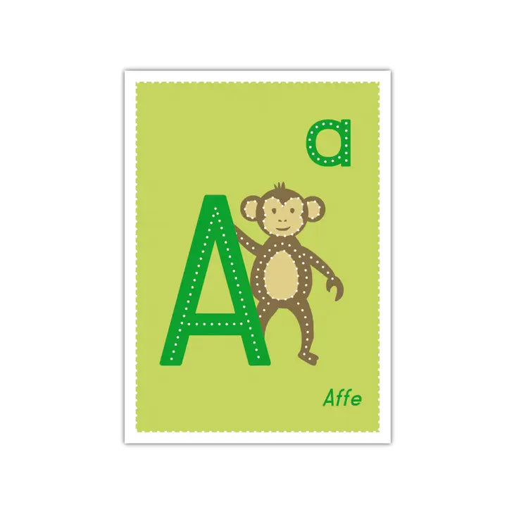 Buchstaben-Karten Set (26 Karten A-Z)