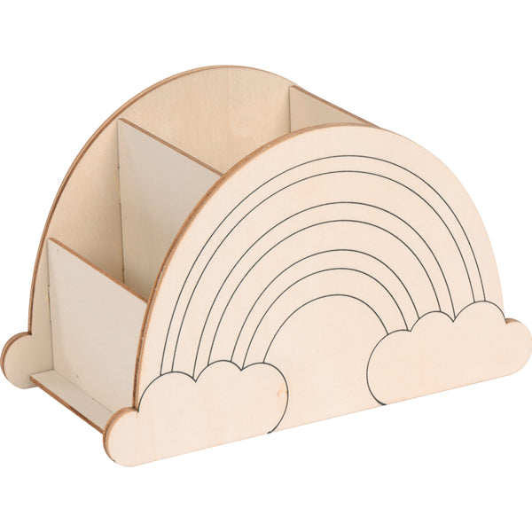 Regenbogen Stifte Box