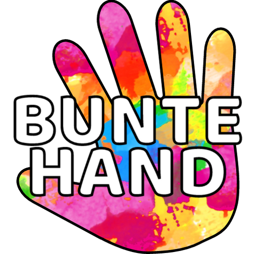Bunte Hand logo