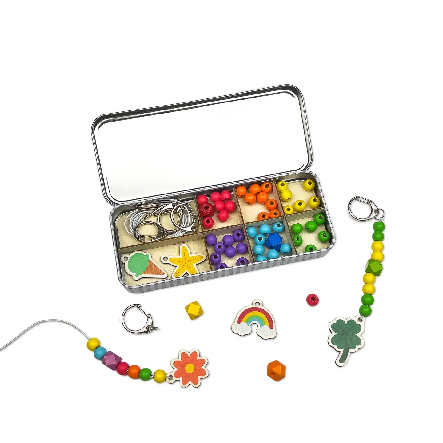 Lucky Dip Set zur Herstellung von Schlüsselanhängern