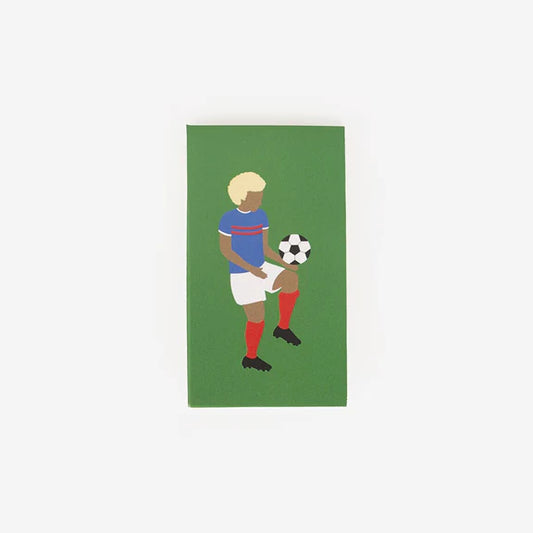 Mini Notizbuch Fussball