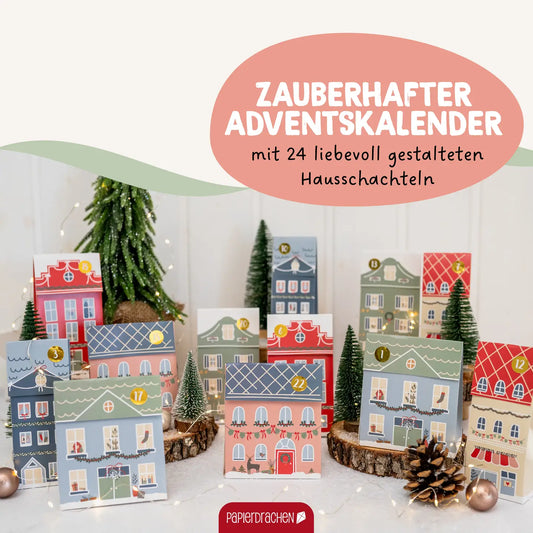 Adventskalender zum Befüllen