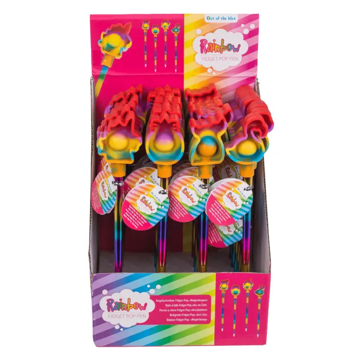 Stift, Regenbogen Fidget Pop Toy