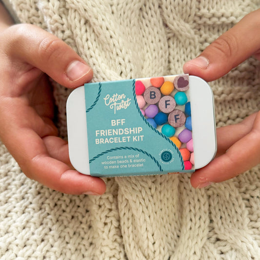 Perlen-Best-Friends-Forever-Freundschaftsarmband-Geschenkset in der Dose