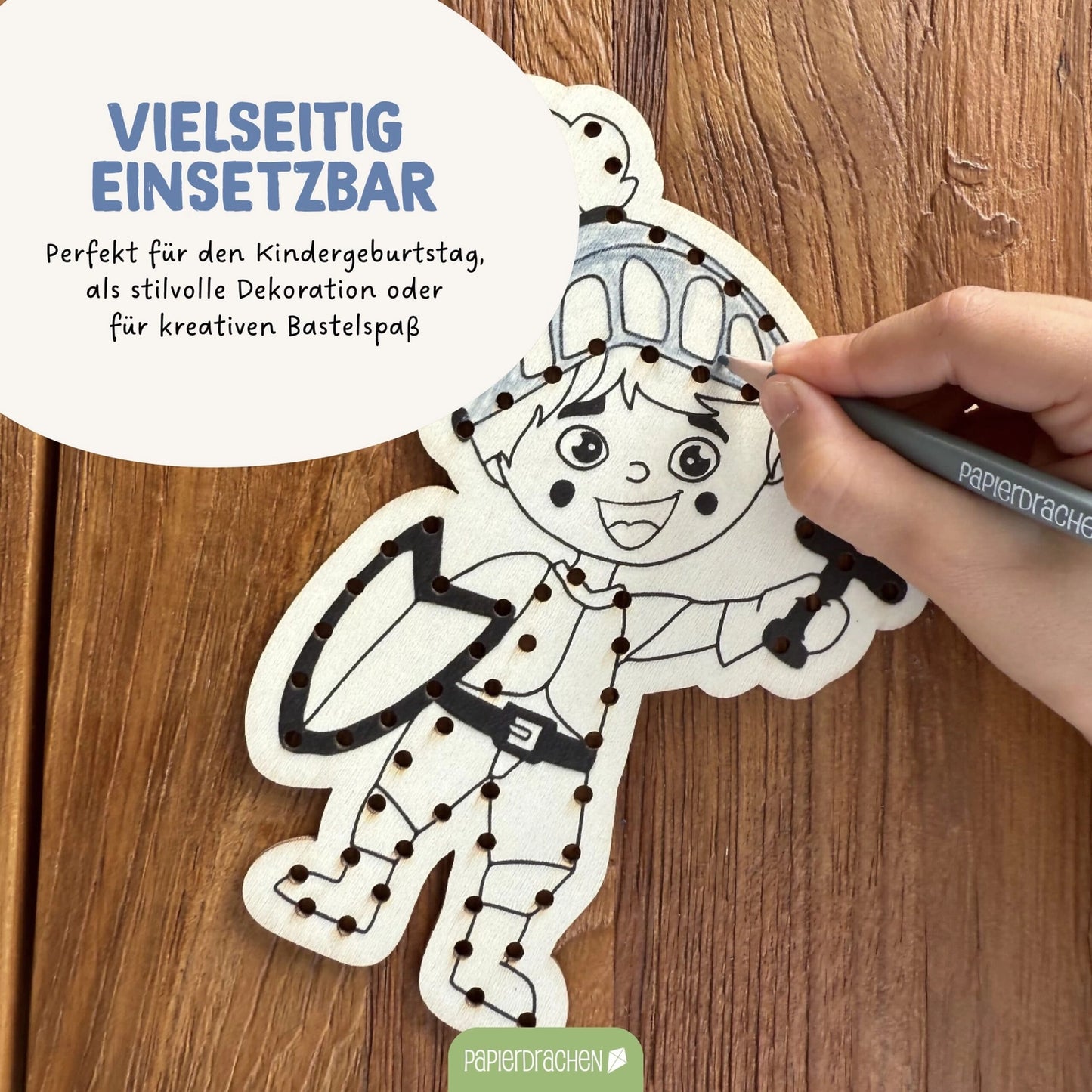 Fädelset aus Holz: Berufe & Abenteuer