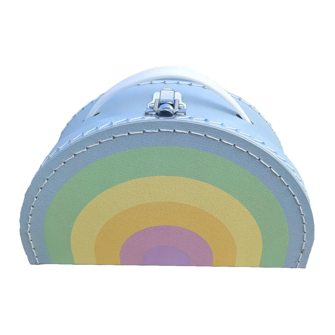 Blaue Regenbogen Koffer