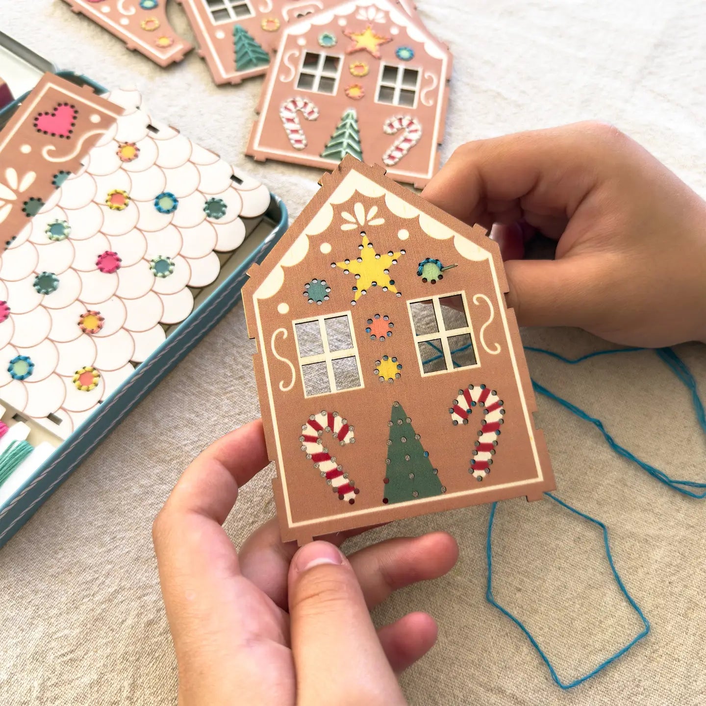 Lebkuchenhaus aus der Dose