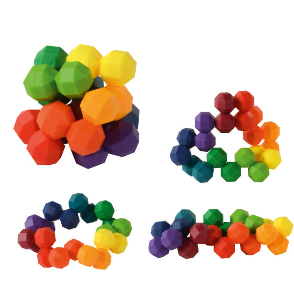 Regenbogen Knobelball