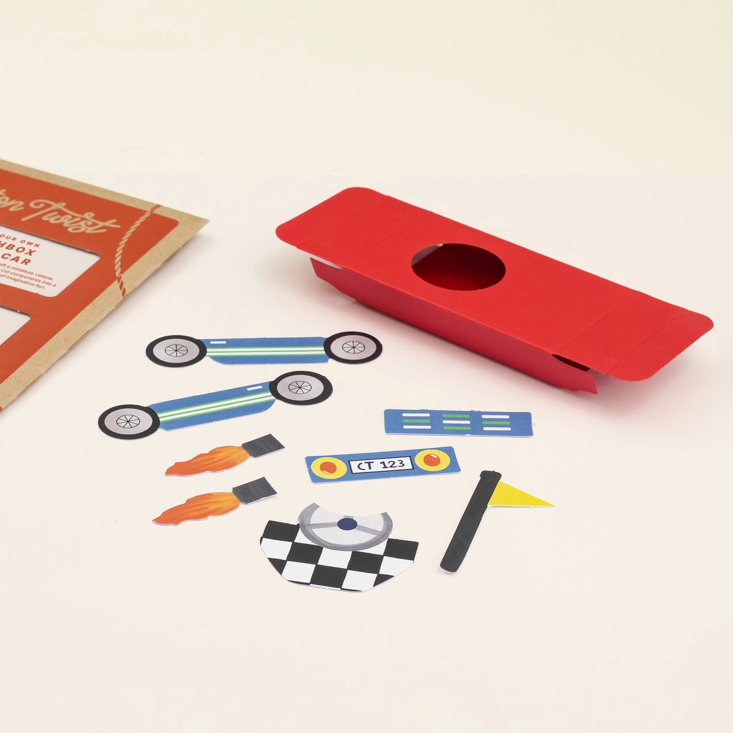 Stellen dein eigenen Matchbox-Rennwagen her (in der Tüte)