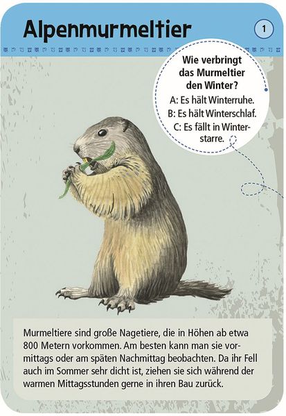 50 heimische Tiere & Pflanzen im Gebirge