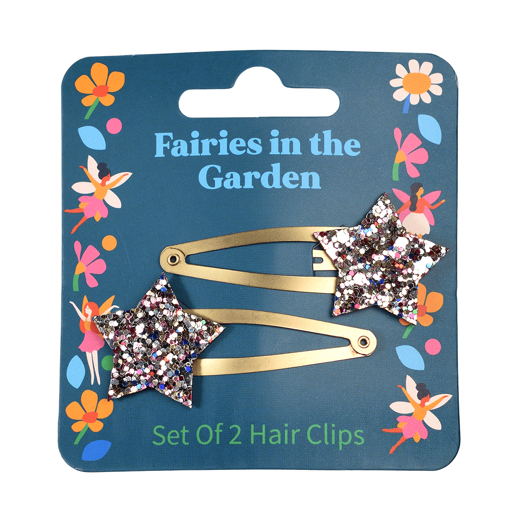 Glitter-Star-Haar-Clips