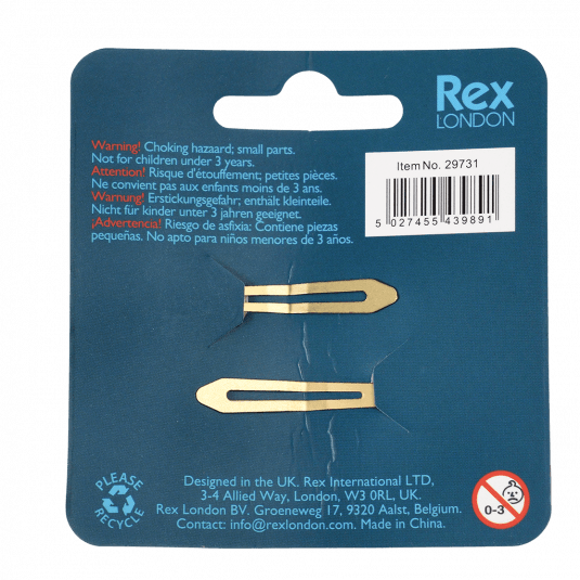 Glitter-Star-Haar-Clips