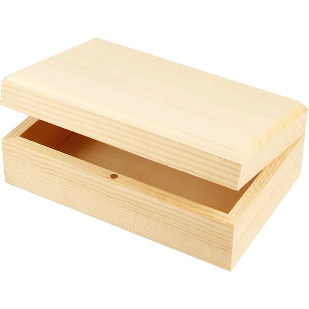 Holzkasten zum Bekleben und Bemalen