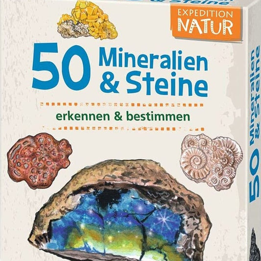 50 Mineralien und Steine