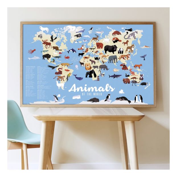 Sticker-Poster: Tiere