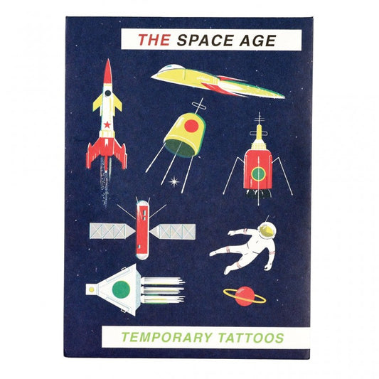 Nicht-permanente Tattoos - Space Age